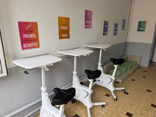 Vélos-bureaux
